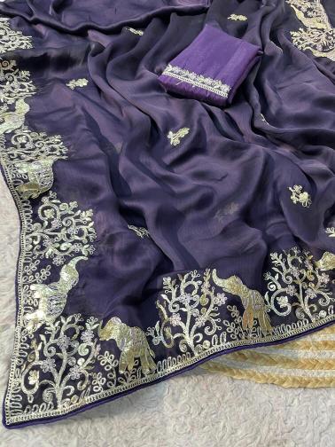 Vinayak gotafoil surat saree wholesale market